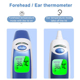 Cofoe Ear-Forehead  Infrared Non-contact Baby Multi-function Digital Thermometer for Temperature Measurement